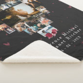 Einfache Custom 18 Foto Herz geformt für sie Sherpadecke (3/4)