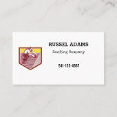 Einfache Dachgeschosskarte Visitenkarte (Vorderseite)