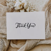 Einfache Dankeschön-Karte für Online-Shop Dankeskarte
