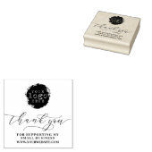 Einfache Dankeschön-Script-Branding-Logo Gummistempel (Stempel)