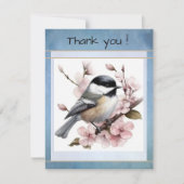 Einfache Dankeskarte (Vorderseite)