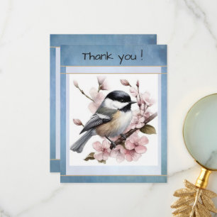 Einfache Dankeskarte