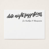 Einfache Date Night-Vorschläge für eine engagierte (Vorderseite)