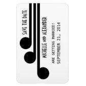 Einfache Deko Chic Speichern Sie das Date Magnet, Magnet (Vertikal)