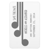 Einfache Deko Chic Speichern Sie das Date Magnet, Magnet (Vertikal)