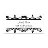 Einfache dekorative Briefmarke aus Kautschuk Permastempel (Design)