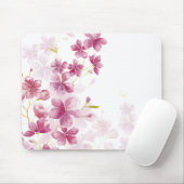 Einfache dennoch elegante Kirschblüte | Mousepad (Mit Mouse)