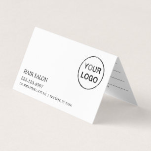 Einfache Design Logo-Bestellkarte Visitenkarten
