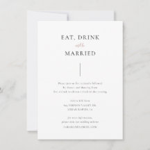 Einfache Detail-Karte, Hochzeitsdetails-Karte