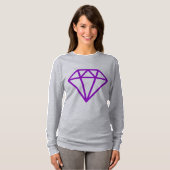 Einfache Diamant T-Shirt (Vorne ganz)