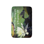 Einfache Dinge Frog inspirierendes Zitat Badematte (Vorderseite Vertikal)