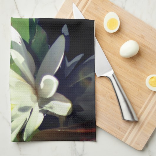 Einfache Dinge Frog inspirierendes Zitat Geschirrtuch (Viertel Falte)