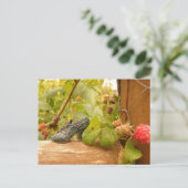 Einfache Dinge Postkarte (Stehend Vorderseite)