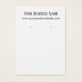 Einfache Display-Cards für den kleinen weißen Ohrr (Vorderseite)