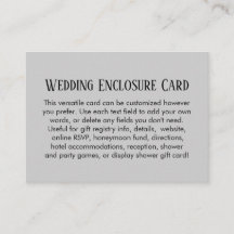 Einfache DIY Custom Wedding Bale Gray