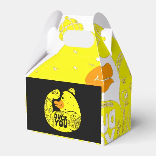 Einfache Duck Geschenkschachtel (Vorderseite)