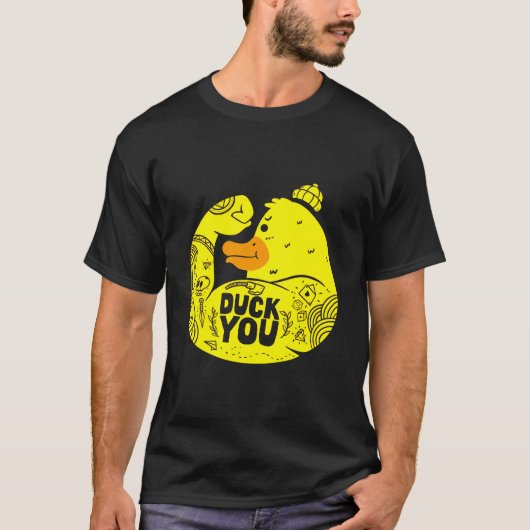 Einfache Duck T-Shirt (Vorderseite)