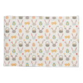 Einfache Eier und Kissenbezug Häschen-Ostern | (Rückseite-Links)