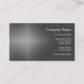 Einfache, einfache Business Card Visitenkarte (Vorderseite)