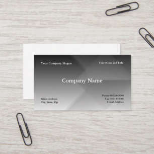 Einfache, einfache Business Card Visitenkarte