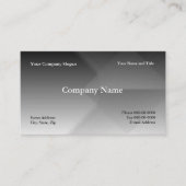 Einfache, einfache Business Card Visitenkarte (Vorderseite)