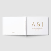 Einfache Einfache Einfache Einmalige Hochzeit von  Gästebuch (Voll)