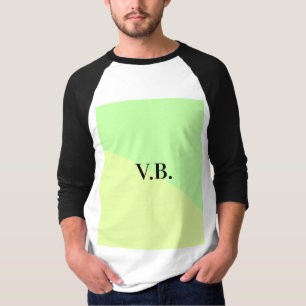 Einfache einfarbige Hinzufügen von Namens-Text Mon T-Shirt