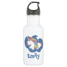 Einfache Einhorn-Regenbogen Farbenfrohe Kinder