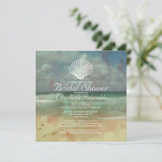 Einfache Einladung (Stehend Vorderseite)