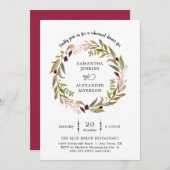 Einfache Einladung (Vorne/Hinten)