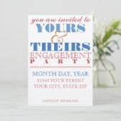 Einfache Einladung (Stehend Vorderseite)