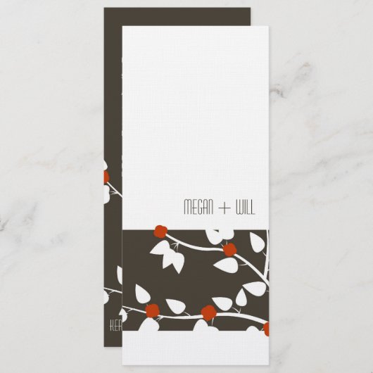 Einfache Einladung (Vorne/Hinten)