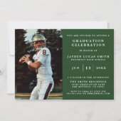 EINFACHE EINLADUNG DES KLASSISCHEN FORMAL-FOTO-ABS (Vorderseite)