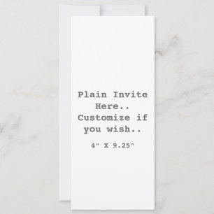 Einfache Einladung.. Einladung