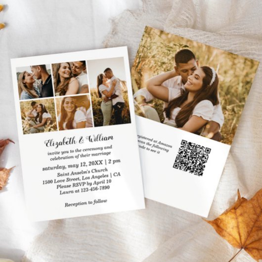 Einfache Einladung mit QR-Code