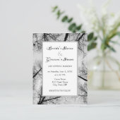 Einfache Einladung Postkarte (Stehend Vorderseite)