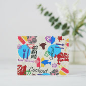 Einfache Einladung von kundenspezifischen Cookies (Stehend Vorderseite)