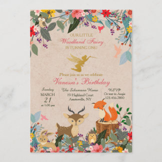 Einfache Einladung von Waldlandschaften