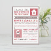 Einfache Einladung zum Einnehmen des Cookout House (Stehend Vorderseite)