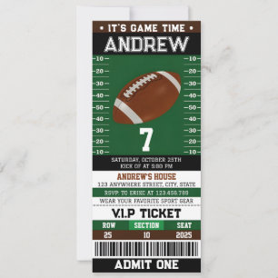 Einfache Einladung zum Geburtstag