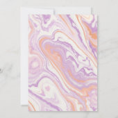 Einfache Einladung zum Geburtstag (Rückseite)