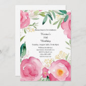 Einfache Einladung zum Geburtstag (Vorne/Hinten)