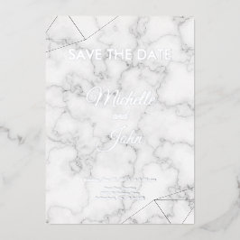 Einfache Einladung zur Farb-Hochzeit