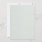 Einfache Einladungen für einfache Hochzeiten (Rückseite)