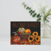 Einfache Einladungen für Halloween-Party (Stehend Vorderseite)