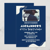 Einfache Einladungen zum 67. Geburtstag Männer Fot (Vorne/Hinten)