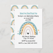 Einfache Einladungen zur benutzerdefinierten Birth (Vorne/Hinten)