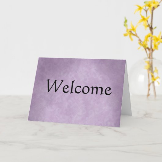 Einfache Einrichtung Karte (Gelbe Blume)