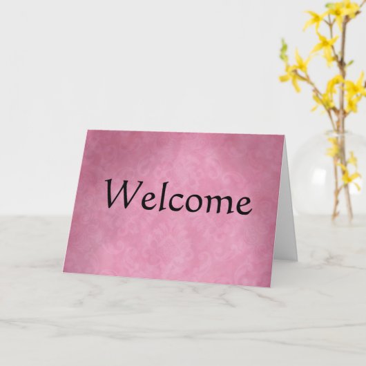 Einfache Einrichtung Karte (Gelbe Blume)