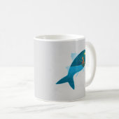 Einfache einzigartige Kreativität Fantasiewesen Fi Kaffeetasse (VorderseiteRechts)